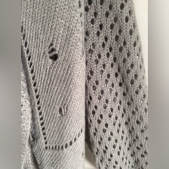 Emery Rose, gray sweater cardigan women’s size large - Picture 2 of 8
